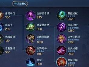 辅助技能出装攻略（为你的辅助英雄选择最佳装备搭配）