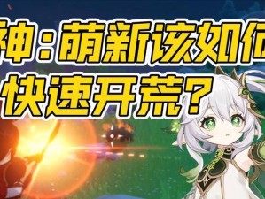 原神新手开荒攻略（蒙德大陆之旅，勇者踏上冒险之路）